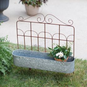 Garden Fence Planter