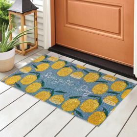 Squeeze The Day Lemons Doormat