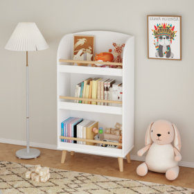 Fiber Board Children's 3-layer Bookshelf