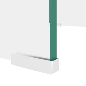 vidaXL TV Stand/Monitor Riser Glass Clear 40x25x11 cm