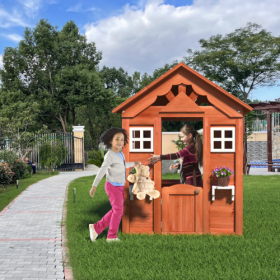 Wooden Children's Playhouse