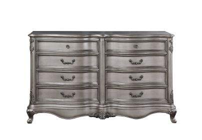 ACME Ausonia Dresser, Antique Platinum Finish BD00606