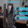 64GB Digital Voice Recorder Voice Activated Recorder for Lectures Meetings, Audio Recorder with Playback, Password, Variable Speed