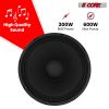 5 CORE 10 Inch Subwoofer Speaker 600W Max 8 Ohm Full Range Replacement DJ Bass Loudspeaker - FR 10 185 AL 8OHMS