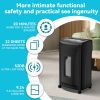 Large Commercial Heavy Duty 22-Sheet High Security Paper Shredder with 9.24 Gallons Pullout Waste Bin