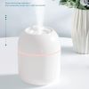 1 Pcs Portable Mini Humidifier; 220ml Small Cool Mist Humidifier; USB Personal Desktop Humidifier For Baby Bedroom Travel Office Home