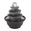 TIERED ROUND TABLETOP FOUNTAIN (INCL. PUMP)