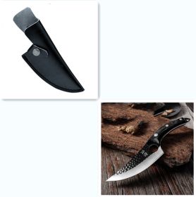 Forged Small Kitchen  Boning Knife (Option: MTG30 black with cover)