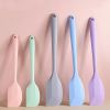 1pc All-in-one High-quality Silicone Scraper Baking Tool; Heat-resistant Silicone Scraper; Cream Cake Spatula; Baking Shovel Knife 8.27inch/11.02inch