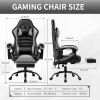 Ergonomic Gaming Chair for Adults, Comfortable Computer Chair for Heavy People, Adjustable Height Office Desk Chair with Wheels