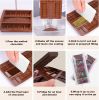 12 Cavities Chocolate Bar Mold Deep with Bags Scraper